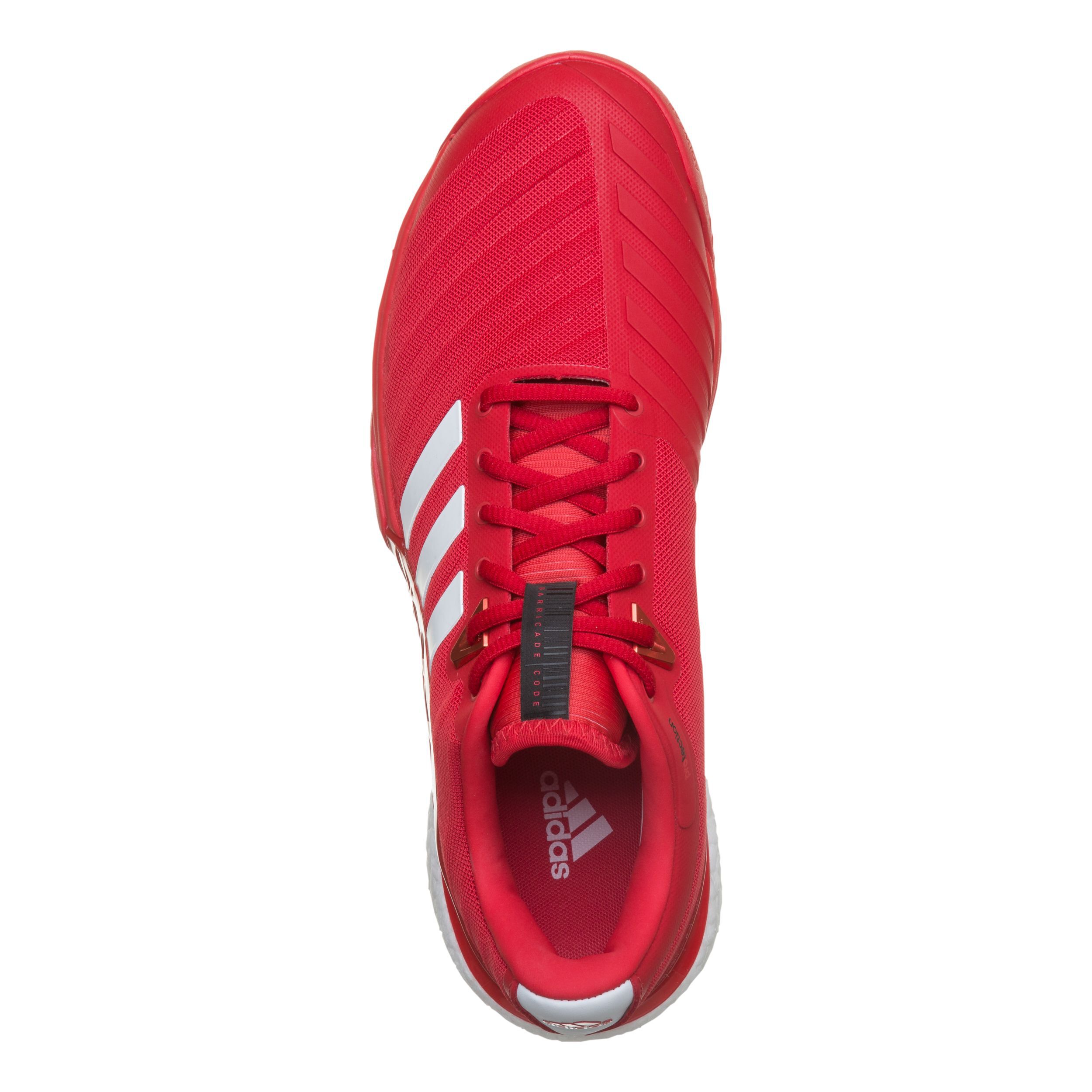 adidas Barricade Boost Chaussure Terre Battue Hommes - Rouge ... adidas Barricade Boost Chaussure Terre Battue Hommes - Rouge ...