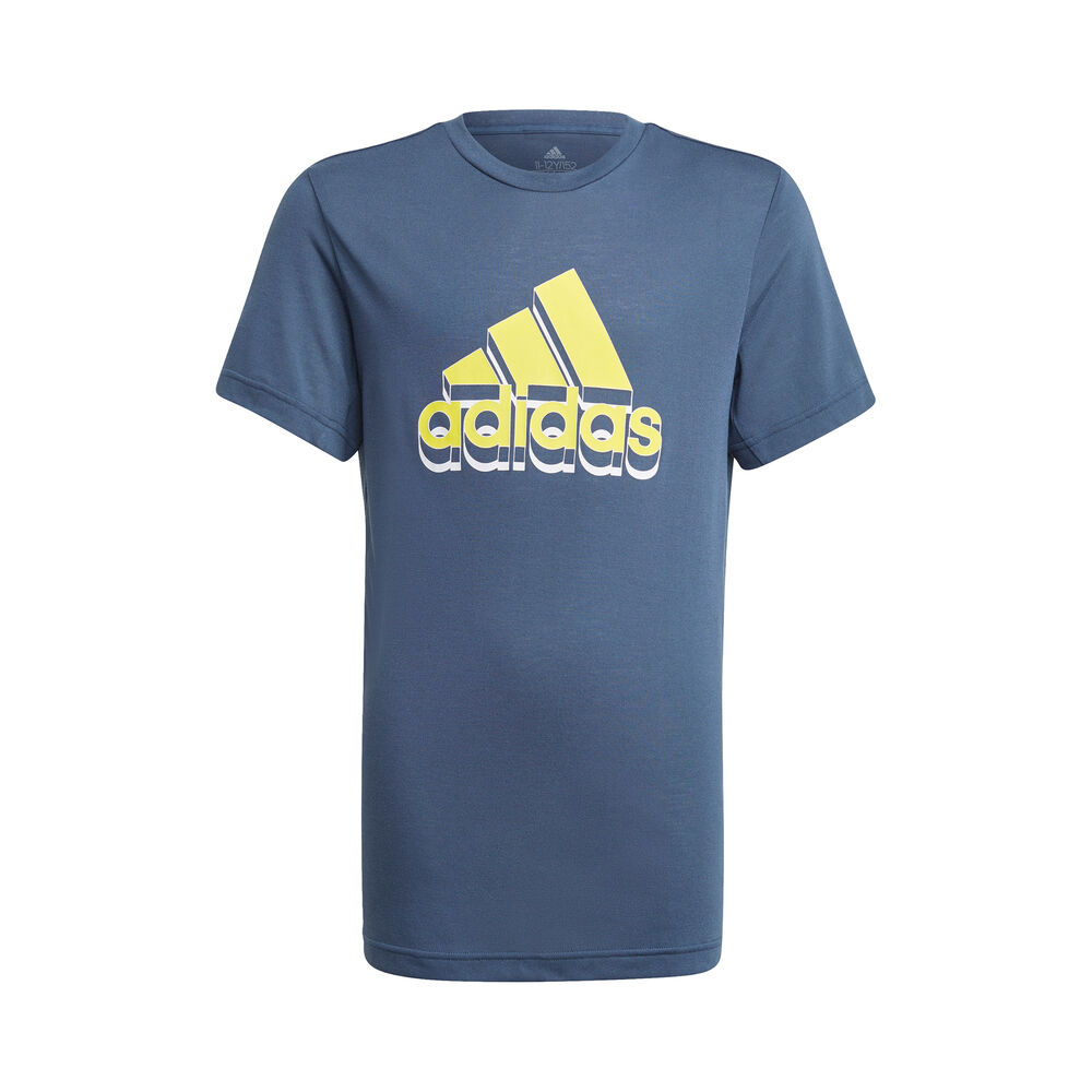 adidas Garçons - Bleu Foncé , Jaune