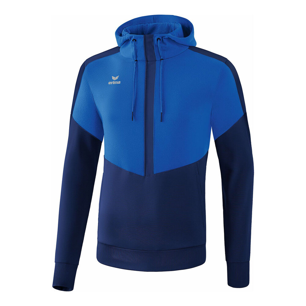 Erima Squad Hoody Sweat à Capuche Hommes - Bleu , Bleu Foncé