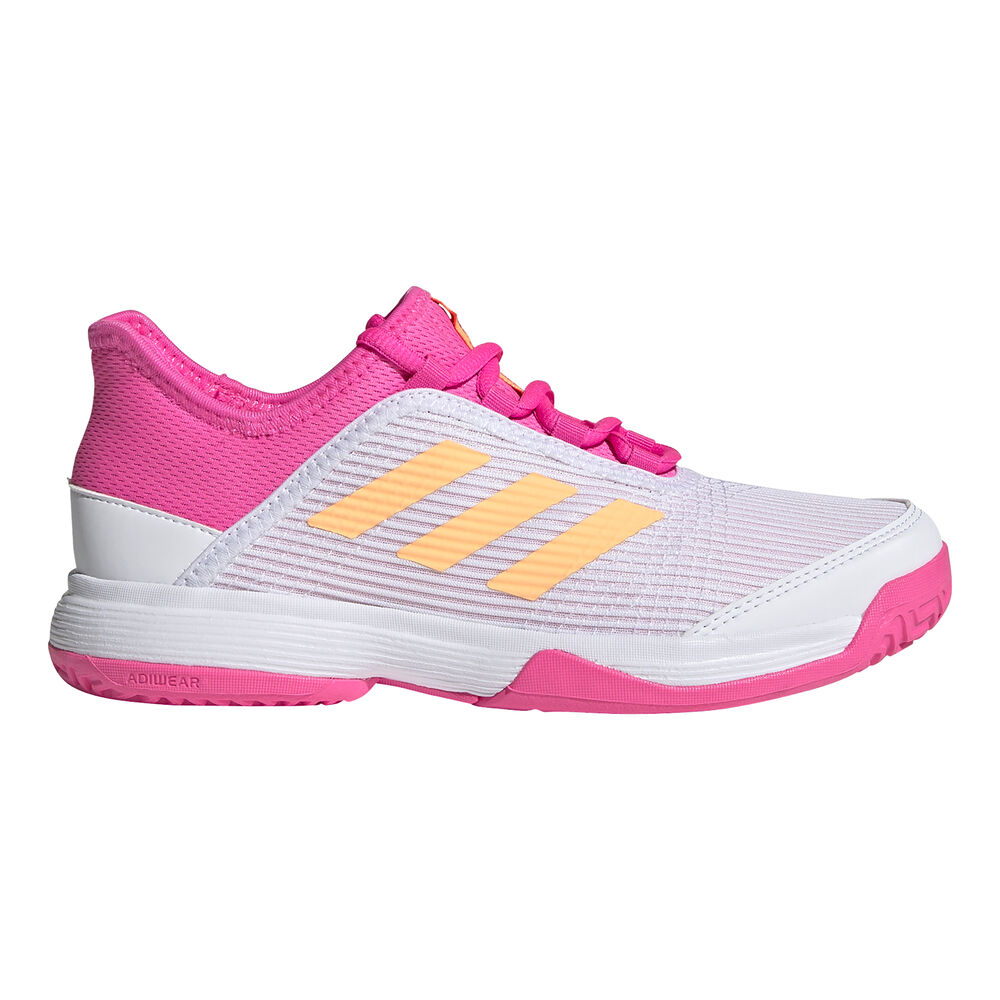 adidas Adizero Club Chaussures Toutes Surfaces Enfants - Blanc , Pink