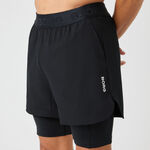 V&ecirc;tements de tennis Bj&ouml;rn Borg Bj&ouml;rn Borg Borg 2 In 1 Shorts Hommes-Noir