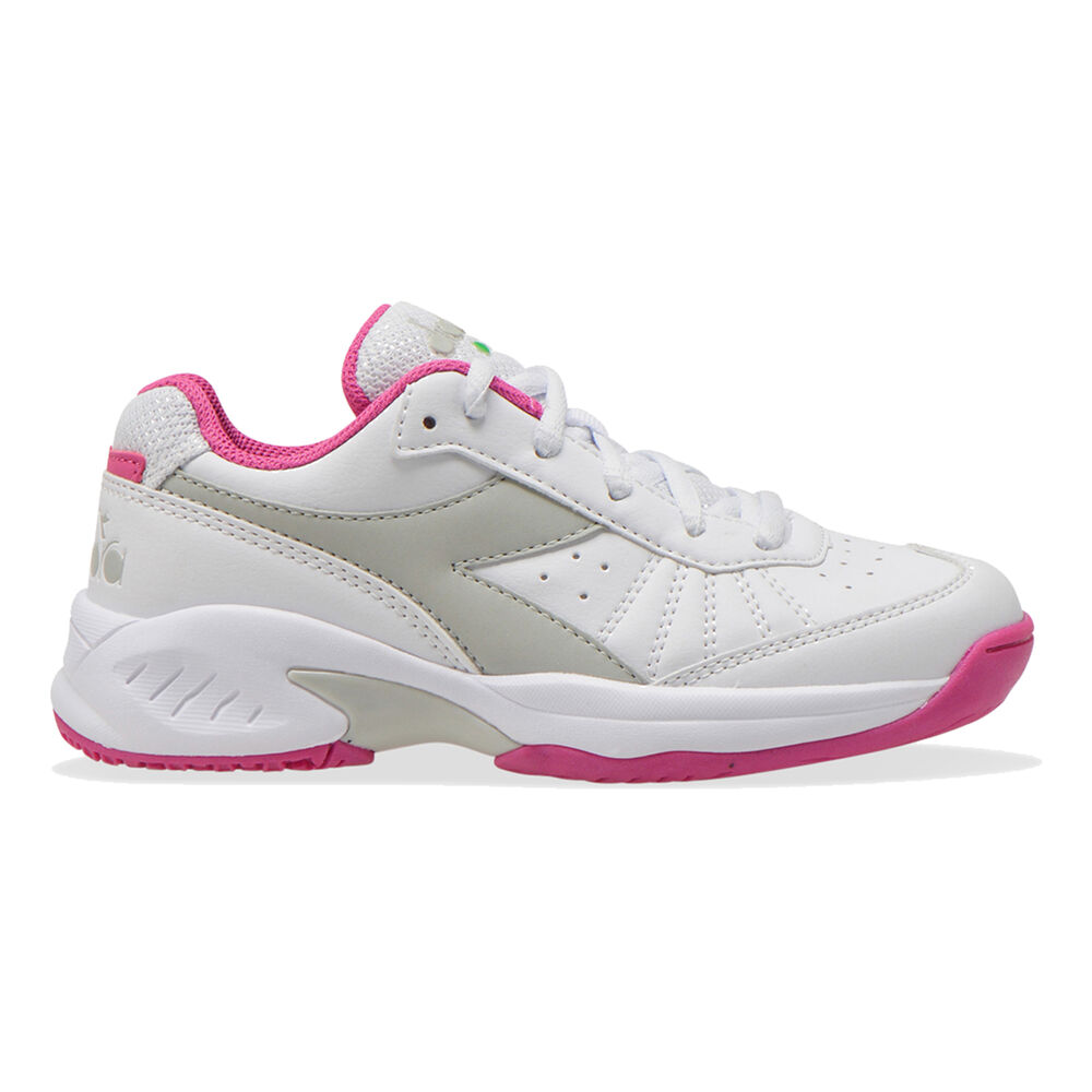 Diadora Speed Challenge 3 SL Chaussures Toutes Surfaces Enfants - Blanc , Gris