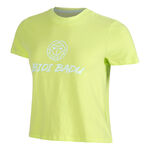 Vêtements BIDI BADU BIDI BADU Rotatores Move T-shirt Femmes-Jaunes Fluo