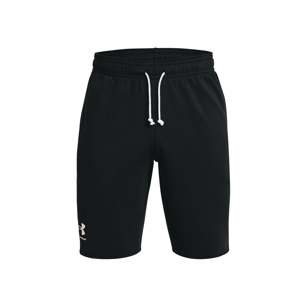 Under Armour Rival Terry Shorts Hommes - Noir , Blanc
