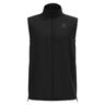 Zeroweight Warm Gilets De Course Hommes-Noir