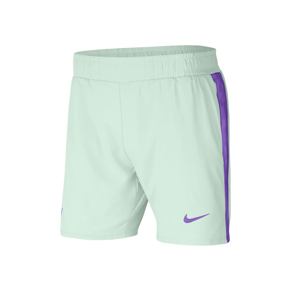Nike Rafael Nadal Court 7in Shorts Hommes - Mint, Violet