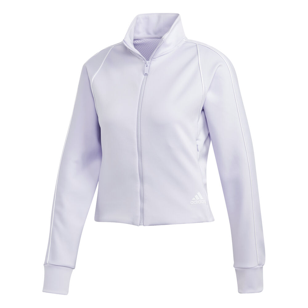 adidas Style Veste De Survêtement Femmes - Lilas , Blanc