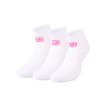 V&ecirc;tements BIDI BADU BIDI BADU Leana No Show Tech Chaussettes De Sport Pack De 3 Femmes-Blanc,Pink