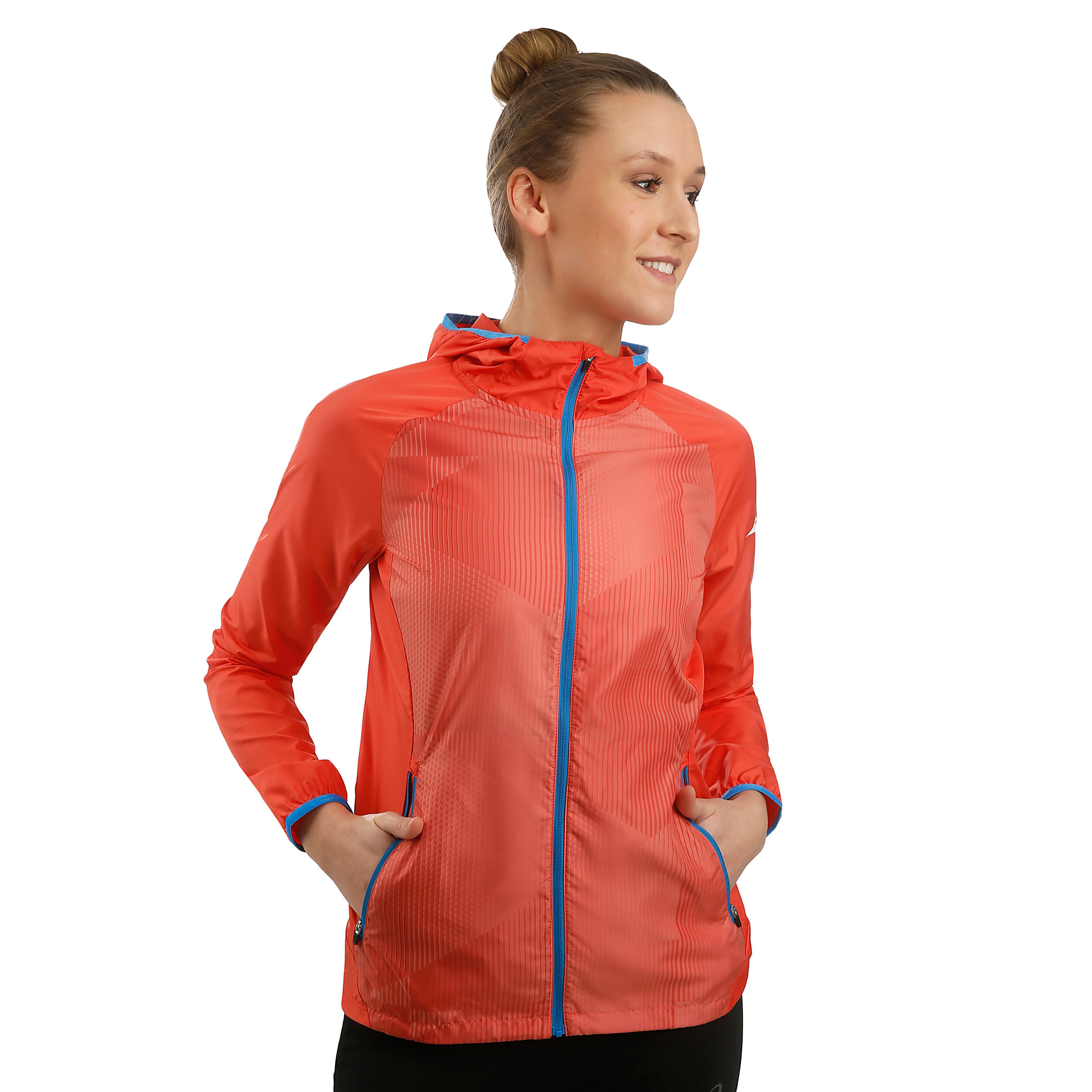 Buy Mizuno Printed Veste De Survetement Femmes Orange Bleu online Tennis Point FR