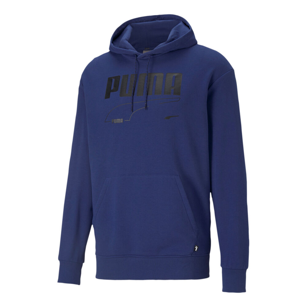 Puma Rebel Sweat À Capuche Hommes - Bleu , Noir