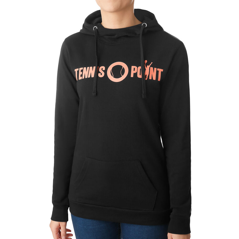 Tennis-Point Basic Sweat à Capuche Femmes - Noir , Abricot