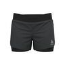 Zeroweight 3inch 2in1 Short De Running Femmes-Noir