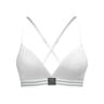 Original Triangle Soutien-gorge sport Femmes-blanc