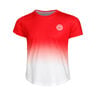 Crew Gradiant Junior T-shirt Filles-Rouge,Blanc