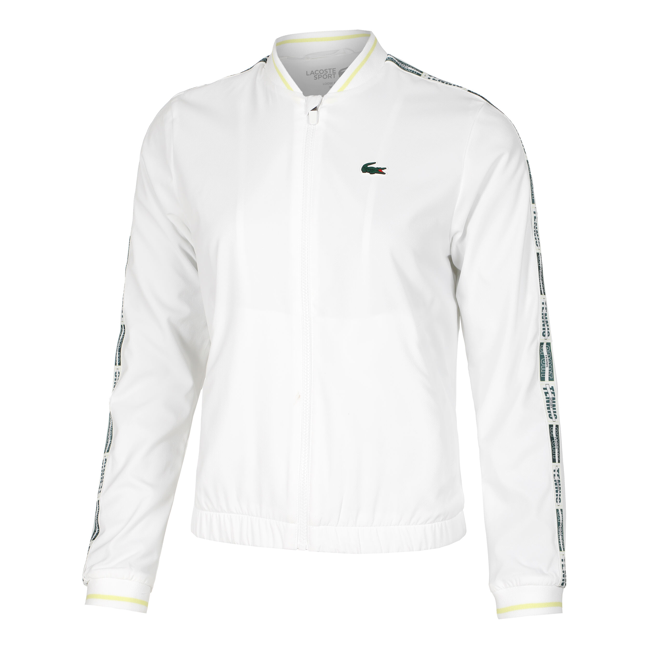 Buy Lacoste Active Performance Veste De Survetement Femmes Blanc Multicouleur online Tennis Point FR