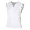 Petal Haze Ruffle D&eacute;bardeur tank top Femmes - blanc, 