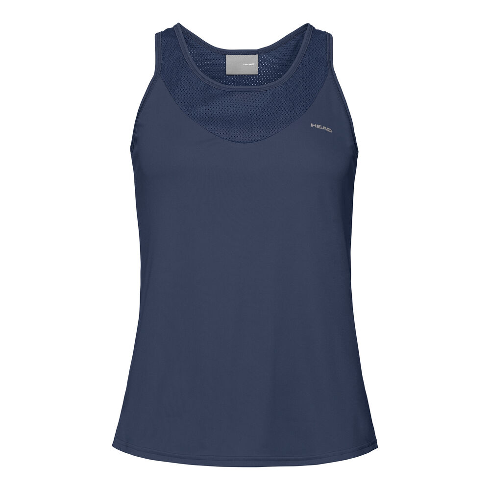 HEAD Tenley Débardeur Tank Top Femmes - Bleu Foncé , Argent