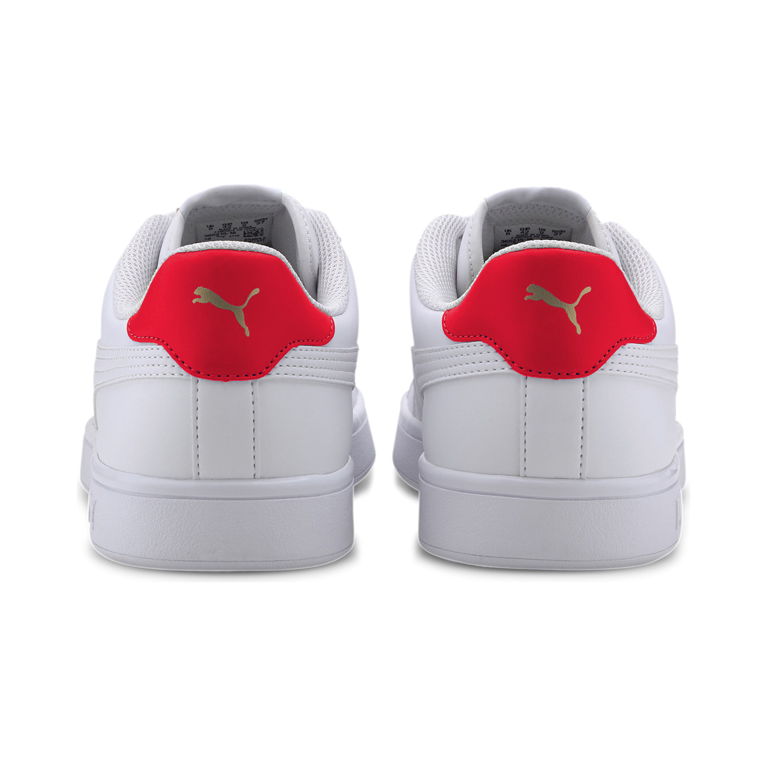 puma smash v2 rouge