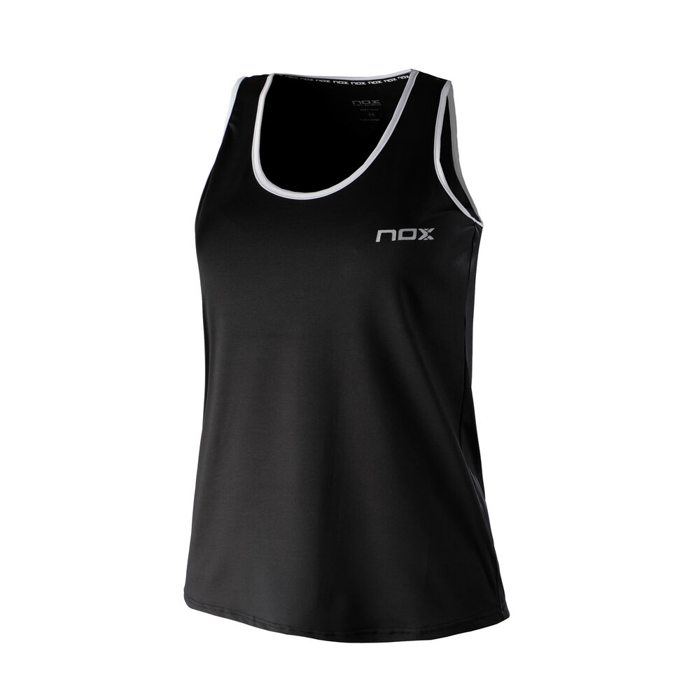NOX Team Débardeur Tank Top Femmes - Bleu Foncé , Blanc