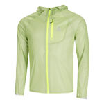 Vêtements Odlo Odlo Zeroweight Dual Dry PK Waterproof Veste running Hommes-vert clair