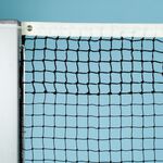 Équipement Court De Tennis Tegra Tennisnetz Davis Cup, 2,2 mm Polyäthylen, 6 Doppelreihen