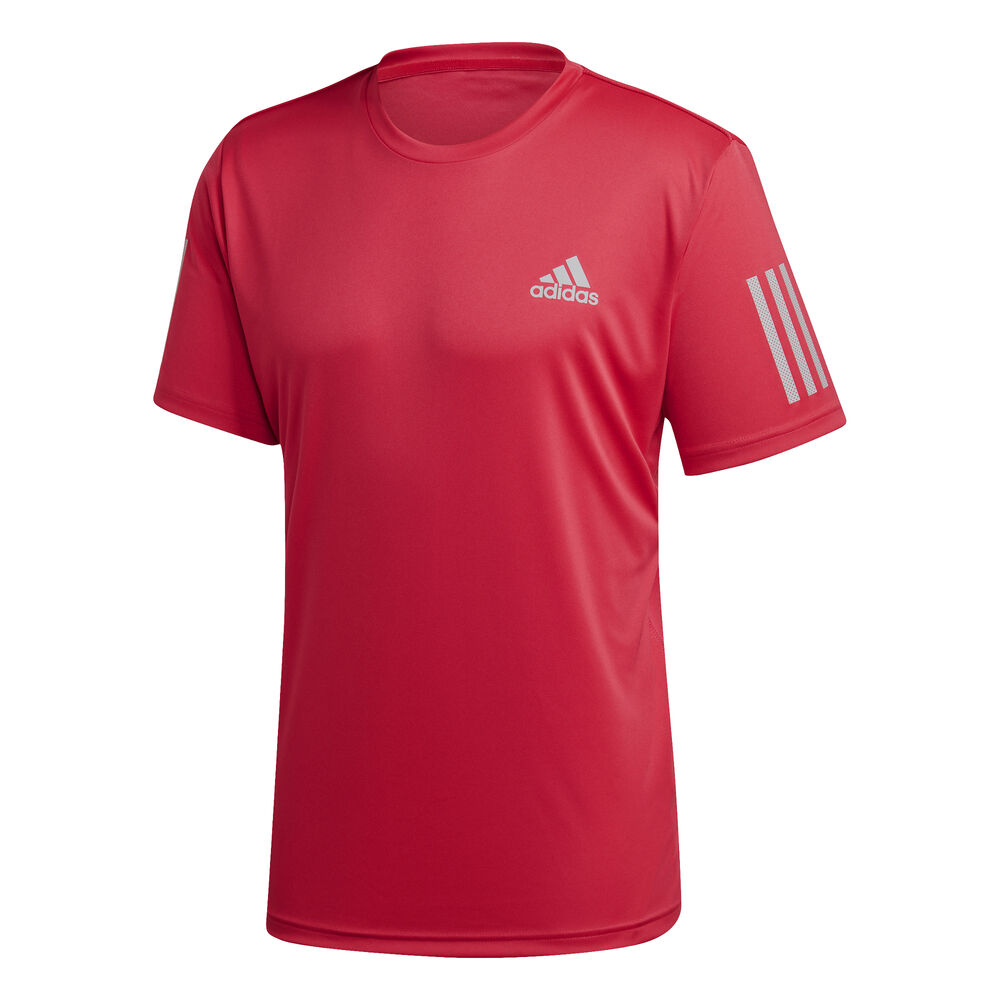adidas Club 3-Stripes Polo Hommes - Corail , Gris
