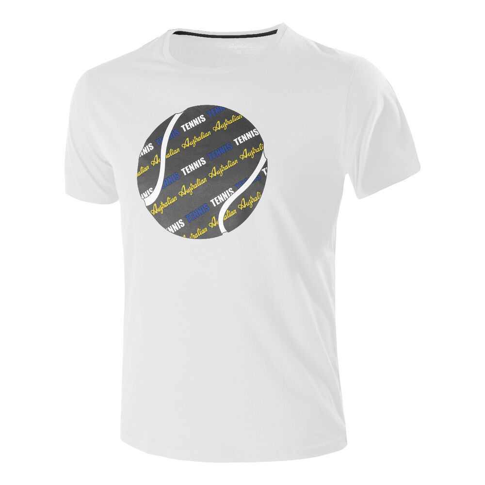 Australian Graphic Ball T-shirt Hommes - Blanc , Multicouleur
