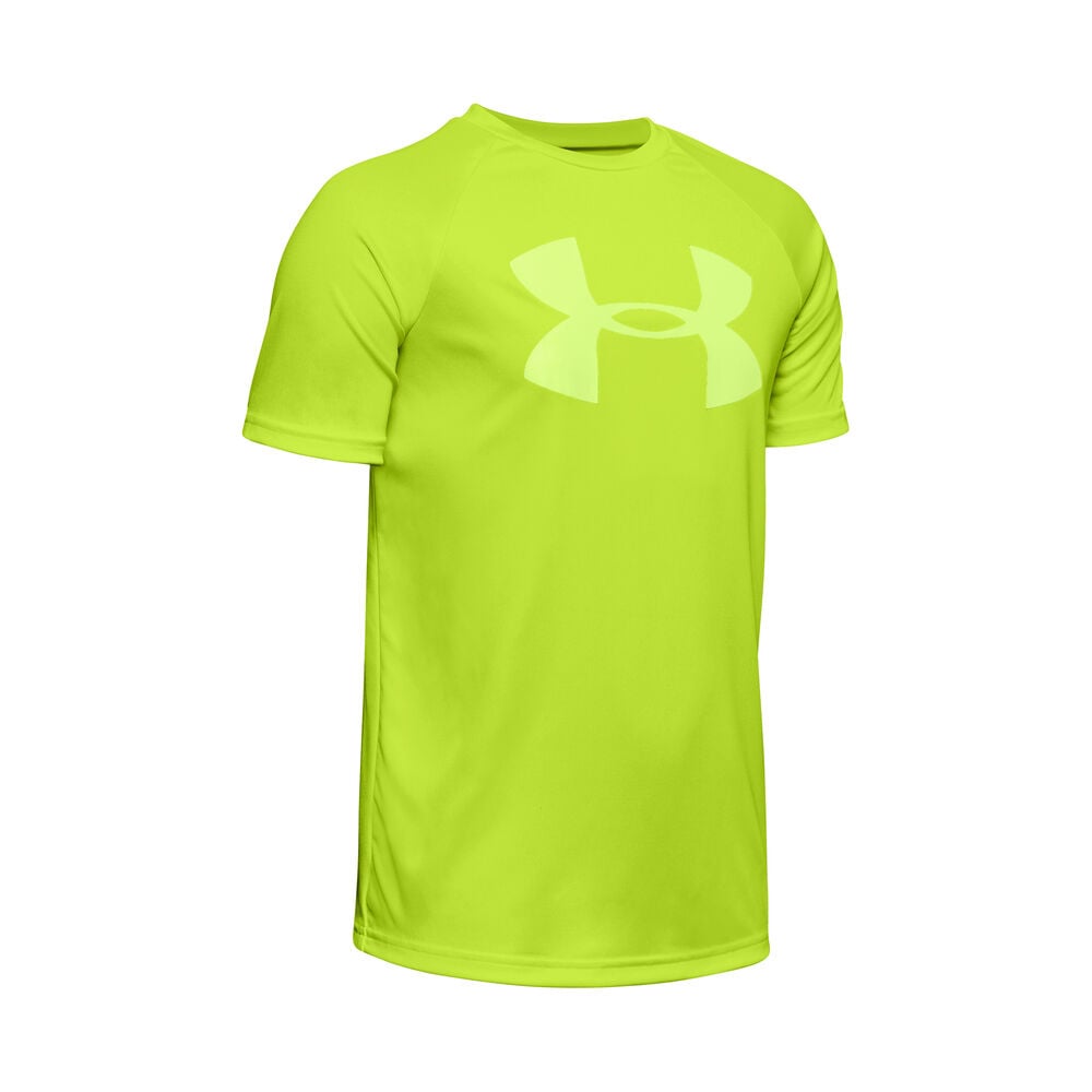 Under Armour Tech Big Logo T-shirt Garçons - Vert Fluo , Vert Clair