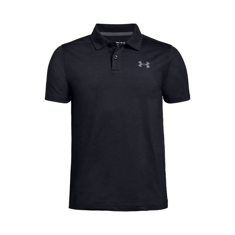 Under Armour Performance 2.0 Polo Garçons - Noir , Argent
