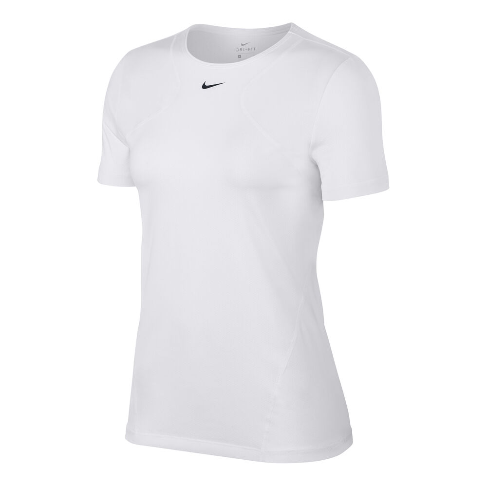Nike Pro T-shirt Femmes - Blanc , Noir