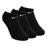 Everyday Lightweight No Show Chaussettes De Sport Pack De 3-Noir,Blanc