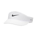 Casquettes chapeaux bonnets caps Nike Nike Dri-Fit Advantage Visor Visi&egrave;re-Blanc,Noir