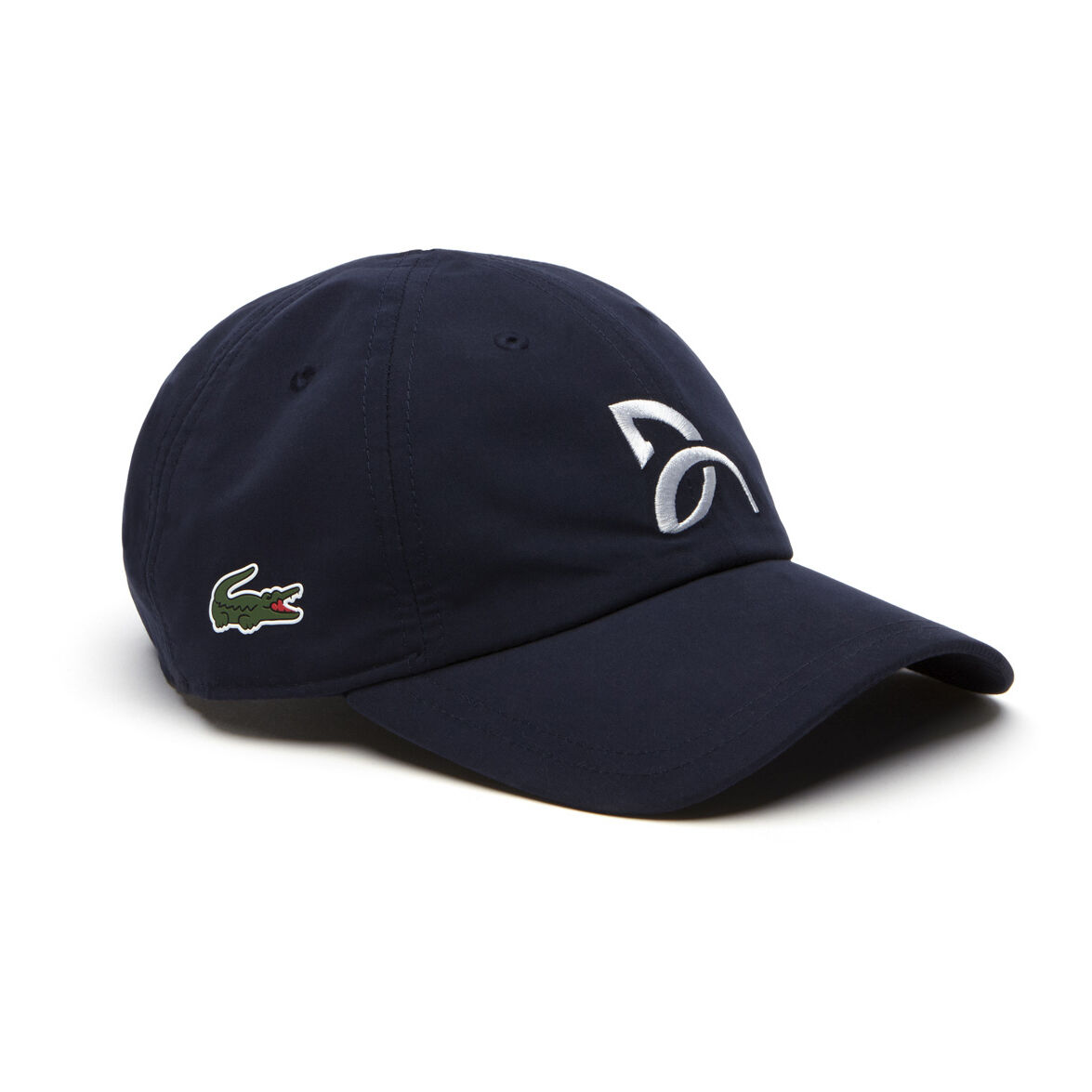 Buy Lacoste Novak Djokovic Casquette Bleu Fonce Blanc online Tennis Point FR