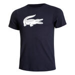 Vêtements Lacoste Lacoste Core T-shirt Hommes - bleu foncé, blanc