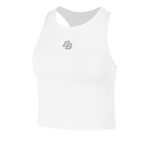 Vêtements BB by Belen Berbel BB by Belen Berbel Basica Corta Débardeur Tank Top Femmes-Blanc