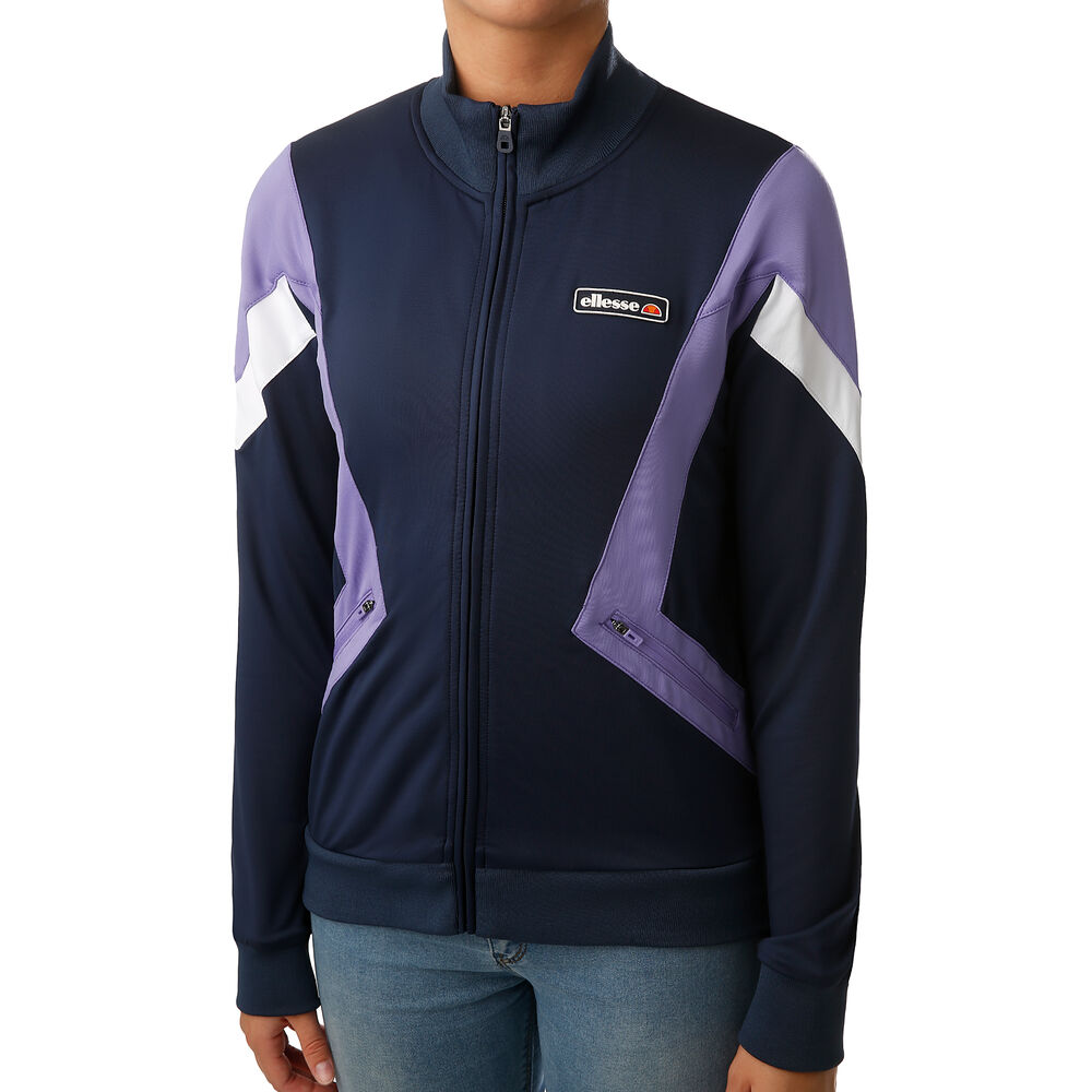 Ellesse Zarela Veste De Survêtement Femmes - Bleu Foncé , Lilas
