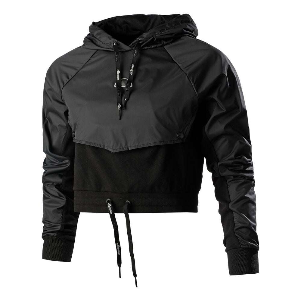 Ellesse Lysa Crop Sweat à Capuche Femmes - Noir , Gris