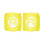 V&ecirc;tements de tennis Quiet Please Quiet Please Short Poignet - Pack de 2 unit&eacute;s Unisex-jaune, blanc