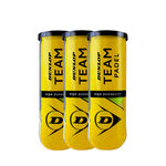 Balles De Padel Dunlop Team Padel 3er Dose 3 x Dose