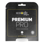 Tennis-Point Tennis-Point Premium Pro Cordage En Garniture 12m-Blanc