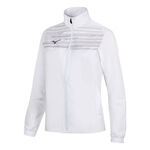 Vêtements de tennis Mizuno Mizuno Team Chiba Micro Veste de survêtement Femmes-blanc