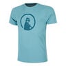 Create Trainings T-shirt Hommes-Bleu Clair,Bleu Petrol
