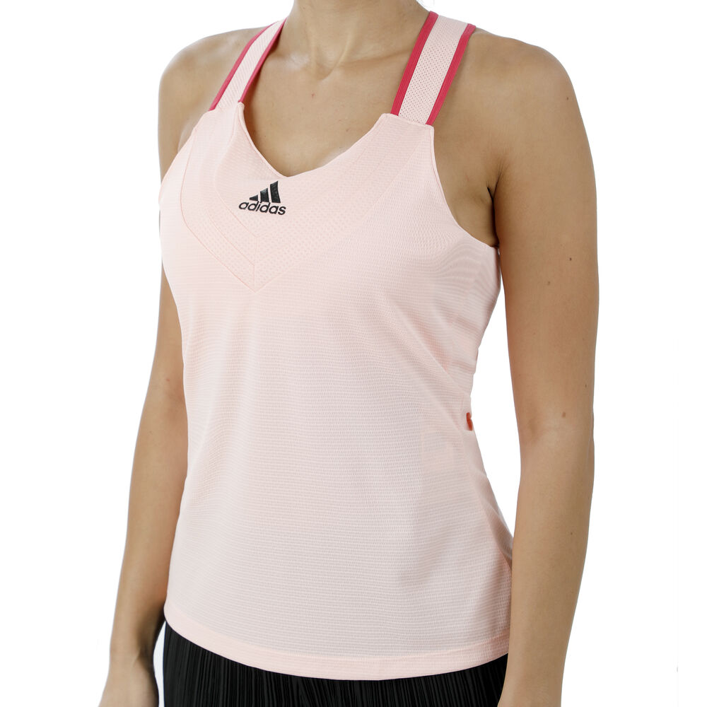 adidas Heat Ready Y- Débardeur Tank Top Femmes - Rosé, Rouge