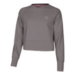 Vêtements BIDI BADU BIDI BADU Chill Crew Sweat-shirt Femmes-Gris Foncé