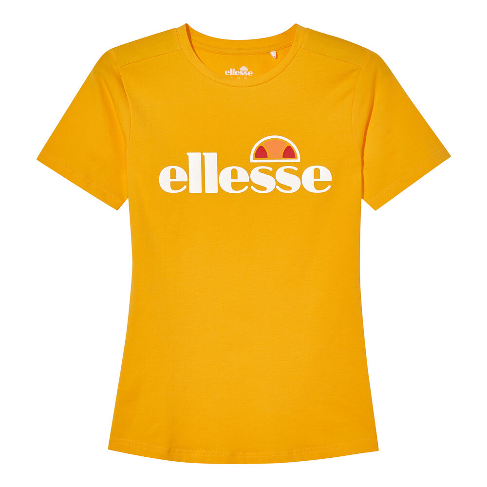 Ellesse Barletta 2 T-shirt Femmes - Jaune Doré, Blanc