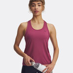 Vêtements Under Armour Under Armour Tech Knockout Débardeur Tank Top Femmes-Berry