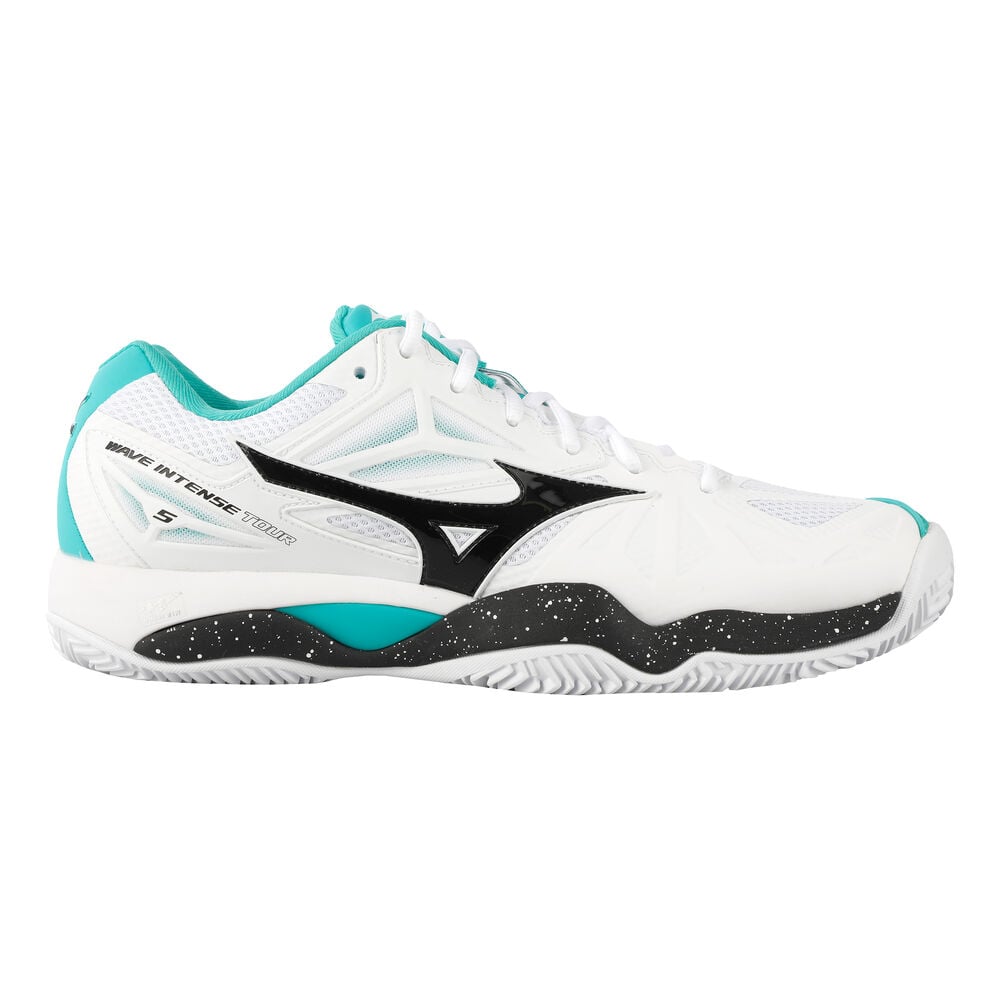 Mizuno Wave Intense Tour 5 Clay Chaussure Terre Battue Hommes - Blanc , Mint