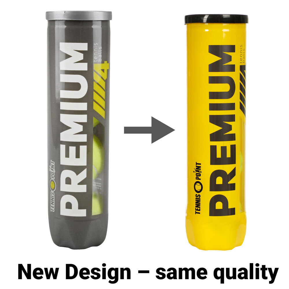Tennis-Point Premium Tube De 4