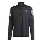 V&ecirc;tements adidas adidas Own the Run Half-Zip Maillot de course Hommes - noir