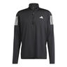 Own the Run Half-Zip Maillot de course Hommes - noir
